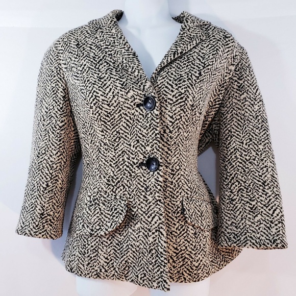 Coldwater Creek Womens Jacket Tweed Size 6 Lined I‎ - Picture 4 of 8